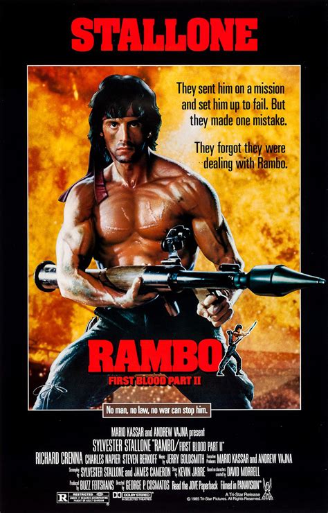 Rambo: First Blood Part II (1985) .